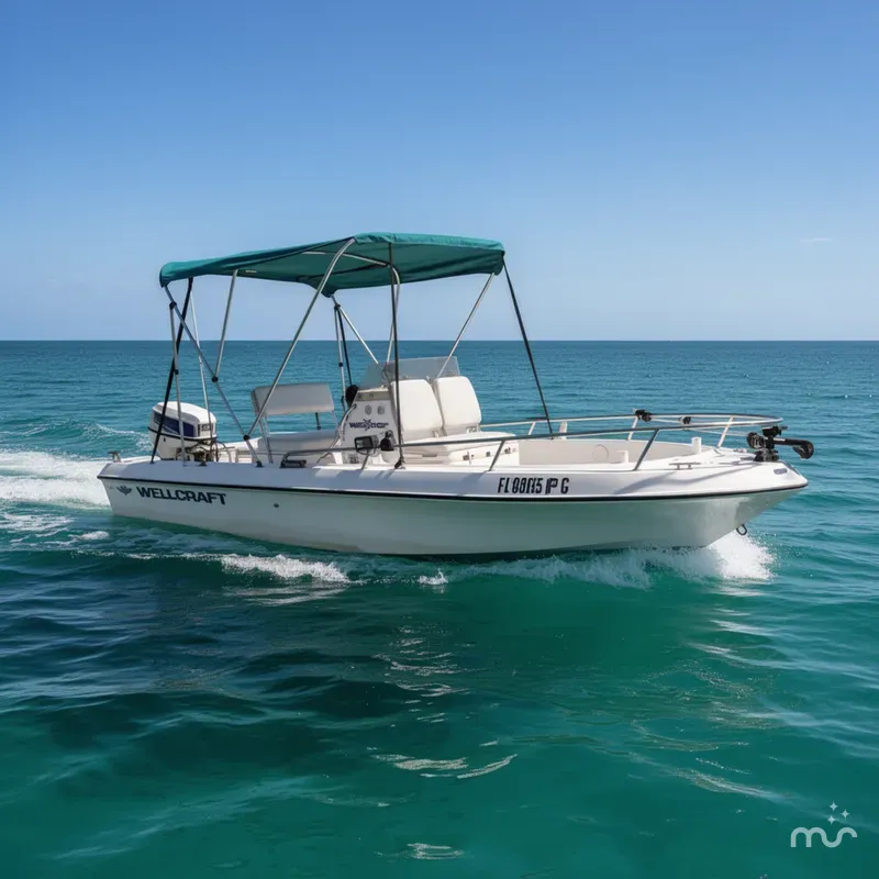 Slide: The Image of Wellcraft 160 Fisherman 1996 - 0