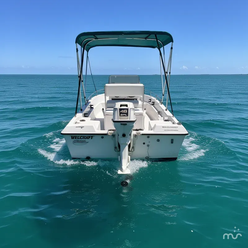 Slide: The Image of Wellcraft 160 Fisherman 1996 - 3