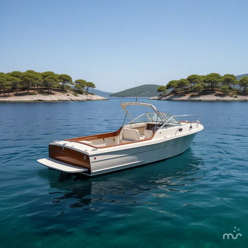 Slide: The Image of Chris-Craft 21 Scorpion Cuddy 1985 - 3