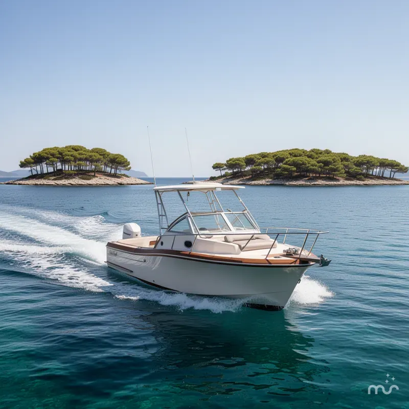 Slide: The Image of Chris-Craft 21 Scorpion Cuddy 1985 - 4