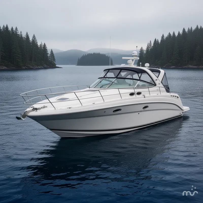 Slide: The Image of Sea Ray 420 Sundancer 2003 - 2