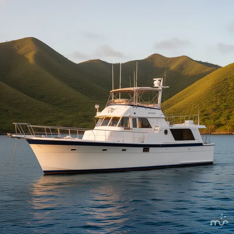 Slide: The Image of Hatteras 48 Long Range Cruiser 1976 - 0
