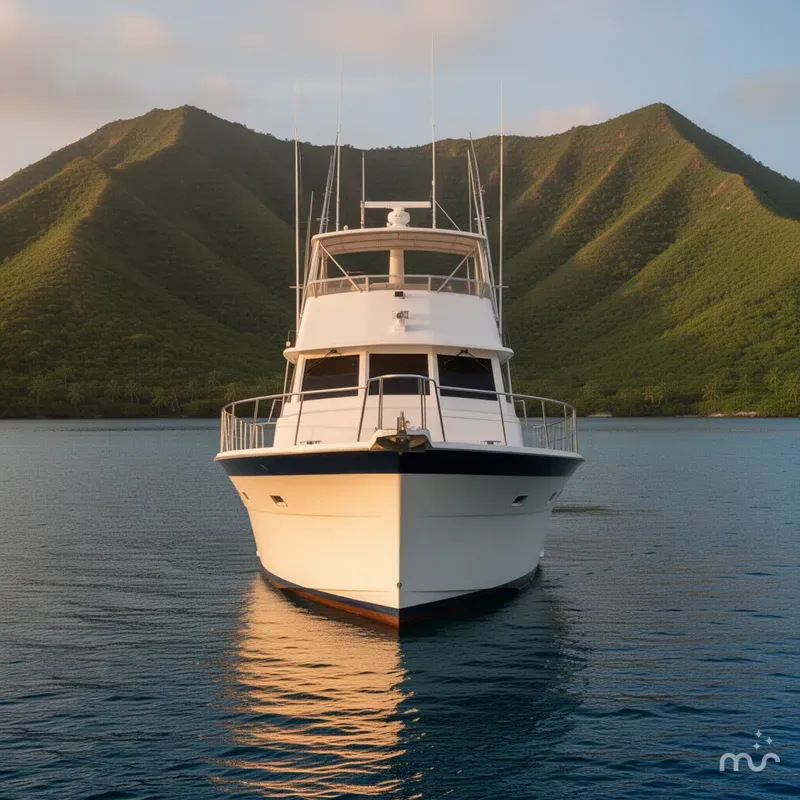 Slide: The Image of Hatteras 48 Long Range Cruiser 1976 - 1