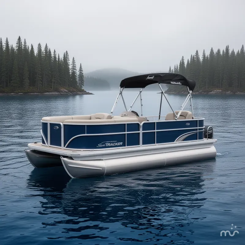 The Image of Sun Tracker Party Barge 16 DLX 2026 - 0