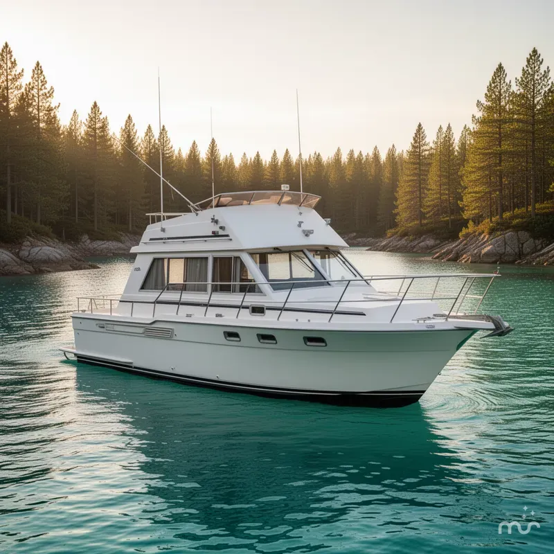Slide: The Image of Carver Yachts 280 Voyager 1980 - 2