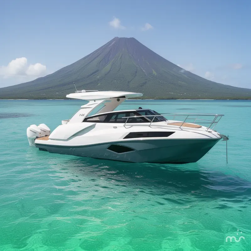 Slide: The Image of NX Boats 340 Sport Coupe 2025 - 2