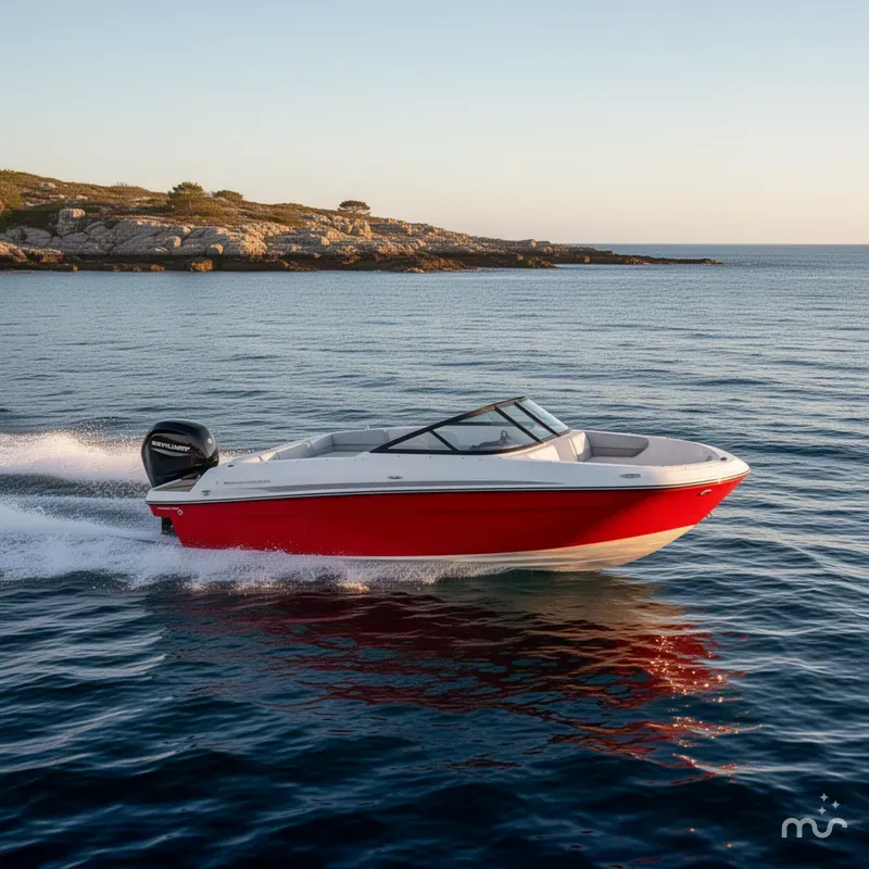 Slide: The Image of Bayliner VR4 Bowrider OB 2026 - 2