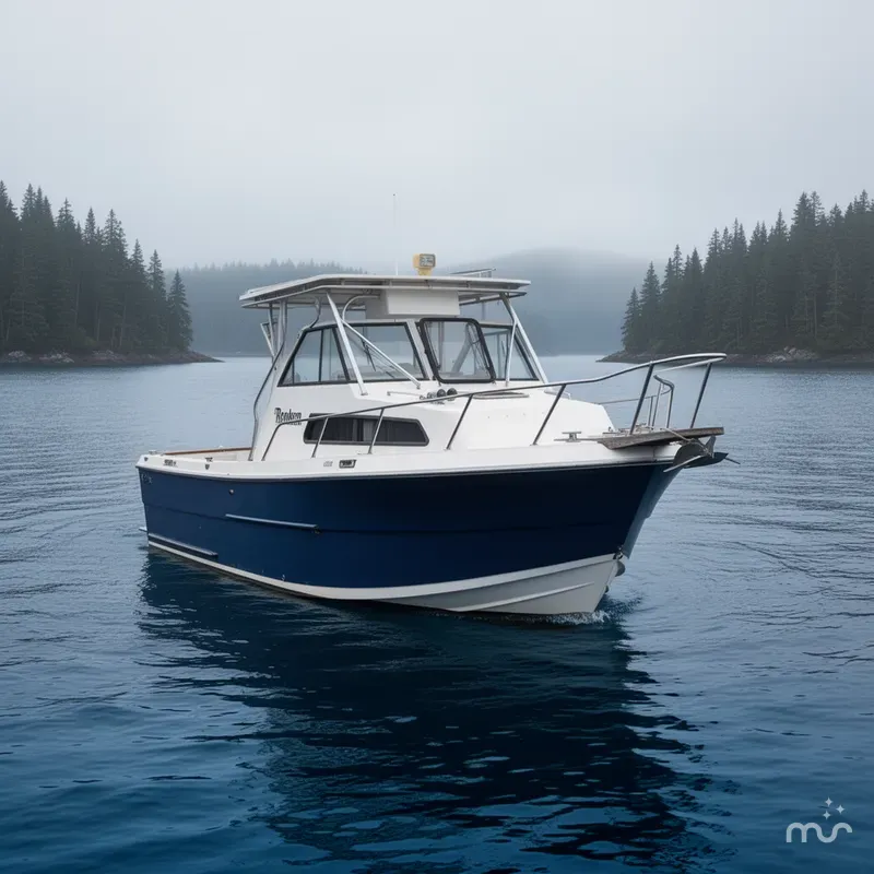 Slide: The Image of Renken Cabin Cruiser 1976 - 2