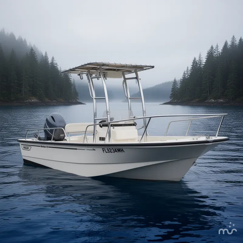 Slide: The Image of Boston Whaler 17 Montauk 2003 - 2
