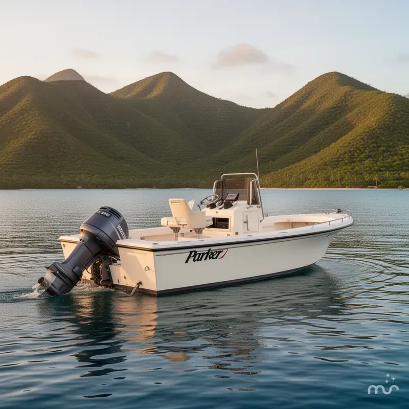 Slide: The Image of Parker Marine 21SE Center Console 2003 - 3