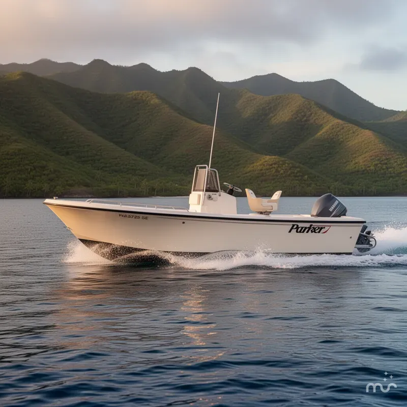 Slide: The Image of Parker Marine 21SE Center Console 2003 - 4