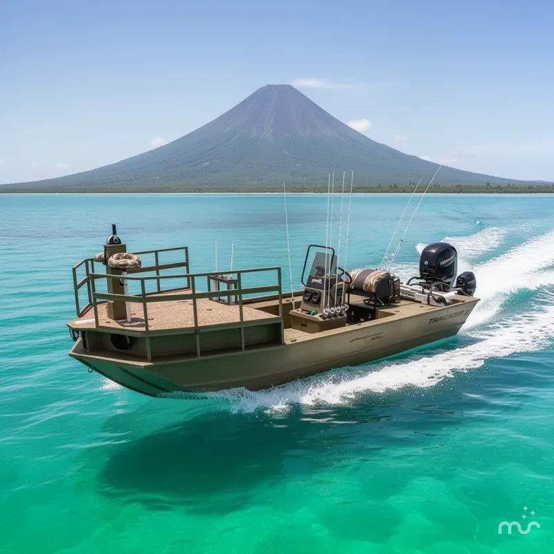 Slide: The Image of Tracker Grizzly 2072 CC Sportsman Kicker 2026 - 4