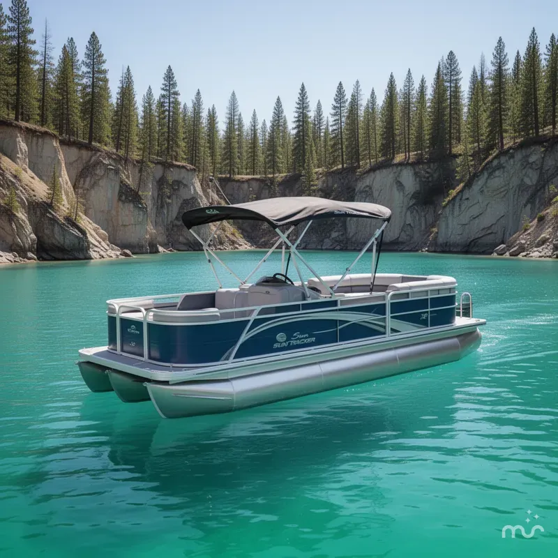The Image of Sun Tracker Party Barge 22 RF XP3 2026 - 0