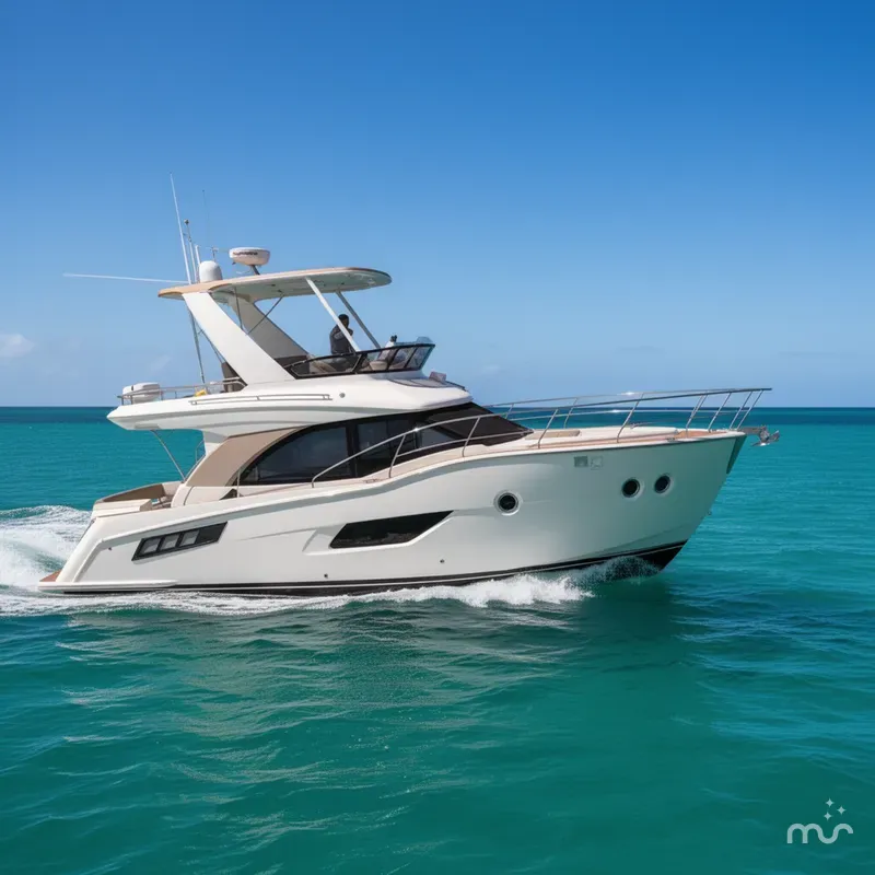 Slide: The Image of Carver Yachts 40 Command Bridge 2015 - 0