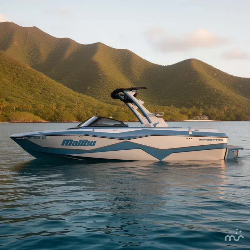 Slide: The Image of Malibu Wakesetter 22 LSV 2023 - 2