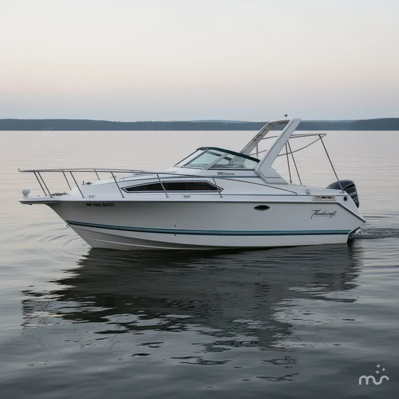 Slide: The Image of Thundercraft 260 Express 1994 - 2