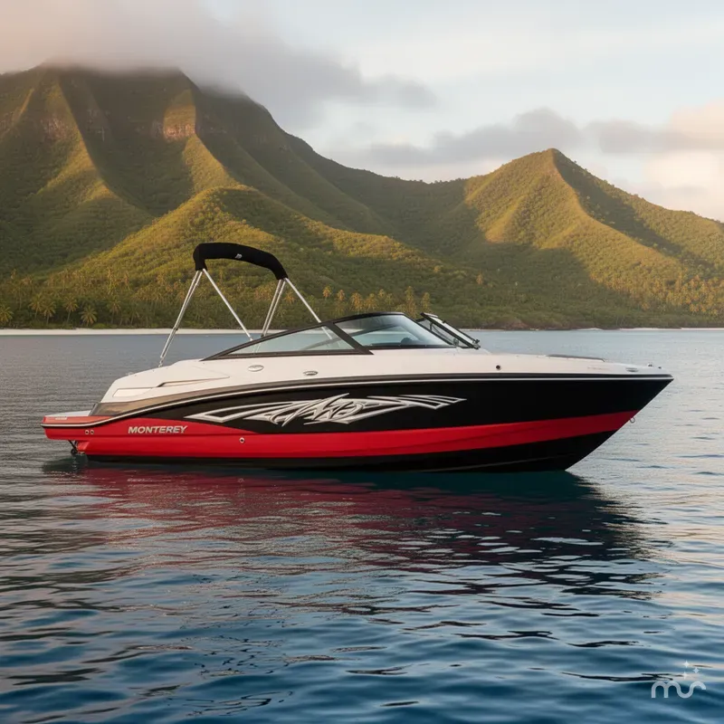 Slide: The Image of Monterey M3 Sport Boat 2014 - 2
