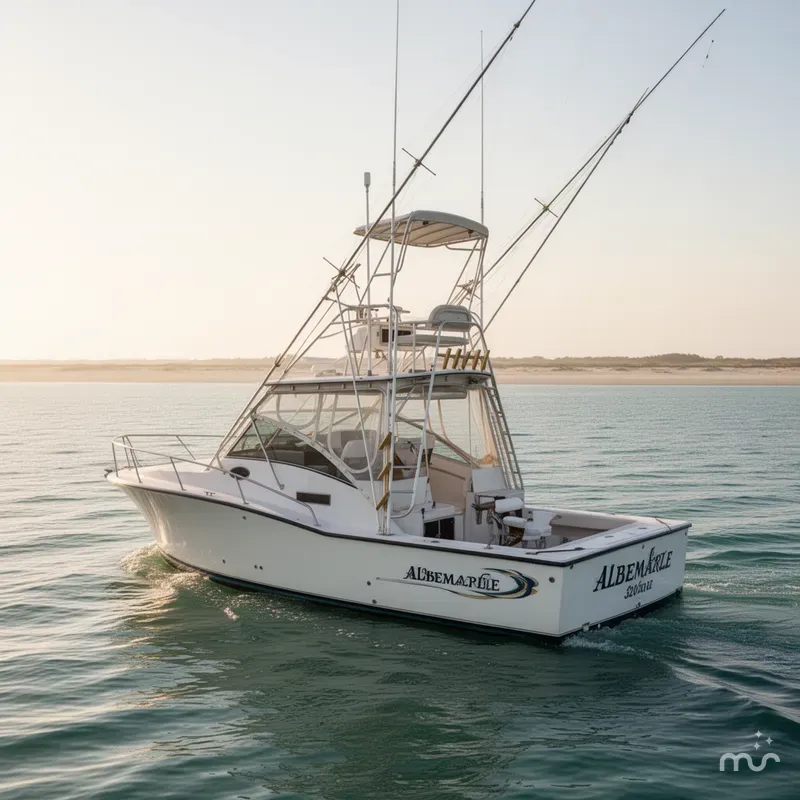 Slide: The Image of Albemarle 320 Express Fisherman 1998 - 2