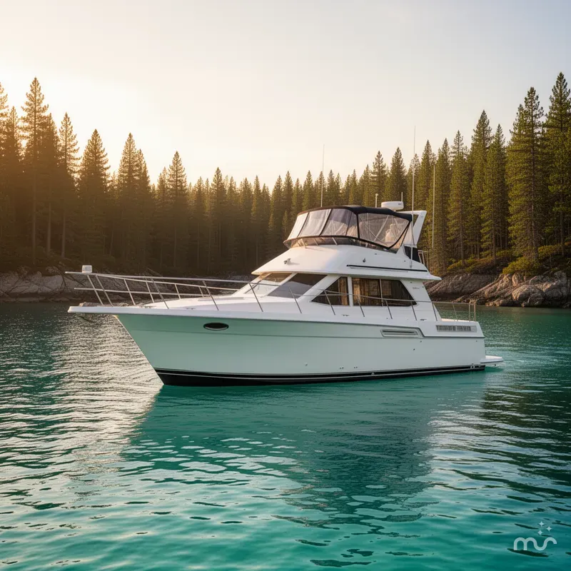 The Image of Carver Yachts 355 Aft Cabin Motor Yacht 1998 - 0