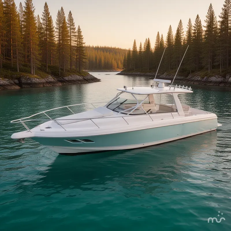 Slide: The Image of Intrepid 390 Sport Yacht 2008 - 2