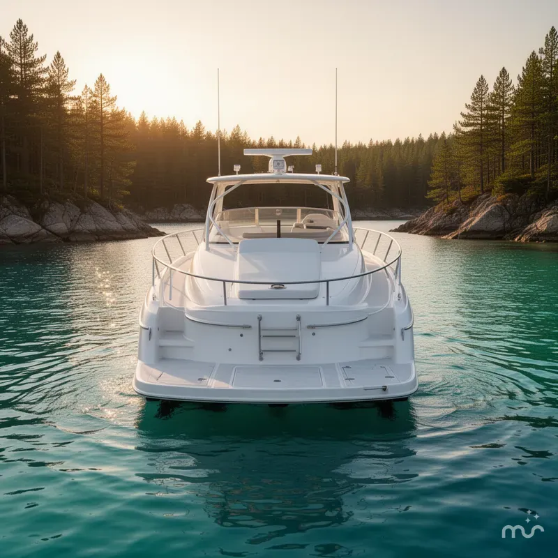 Slide: The Image of Intrepid 390 Sport Yacht 2008 - 3