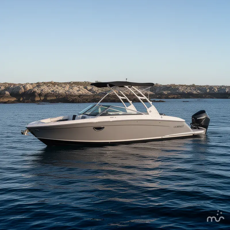 Slide: The Image of Cobalt R6 Outboard 2022 - 2