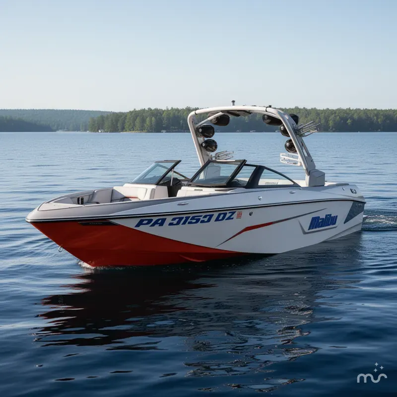 Slide: The Image of Malibu Wakesetter 25 LSV 2021 - 1