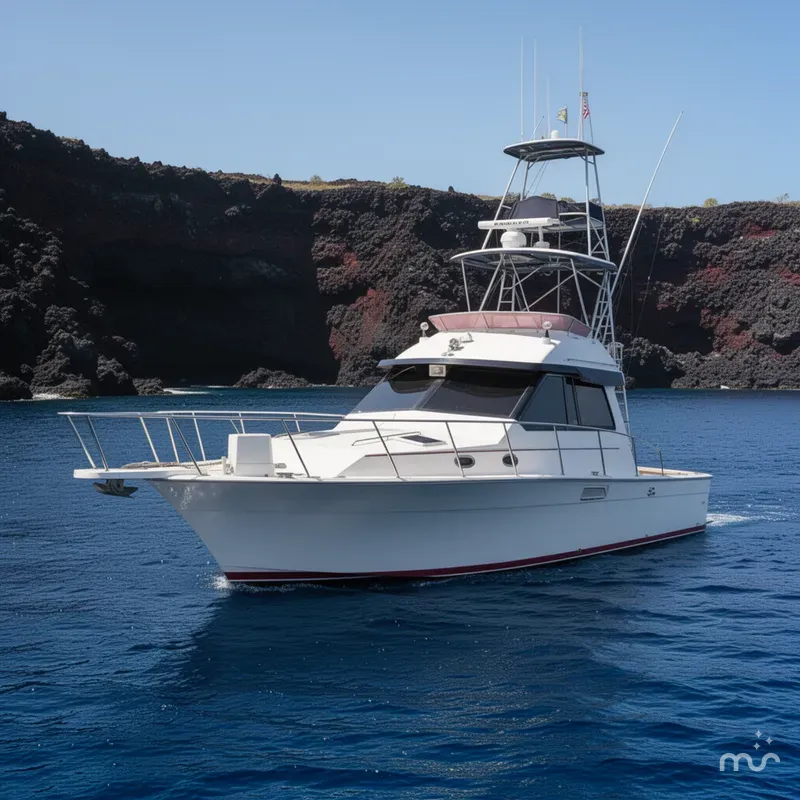 The Image of Mediterranean 38 Convertible 1990 - 0