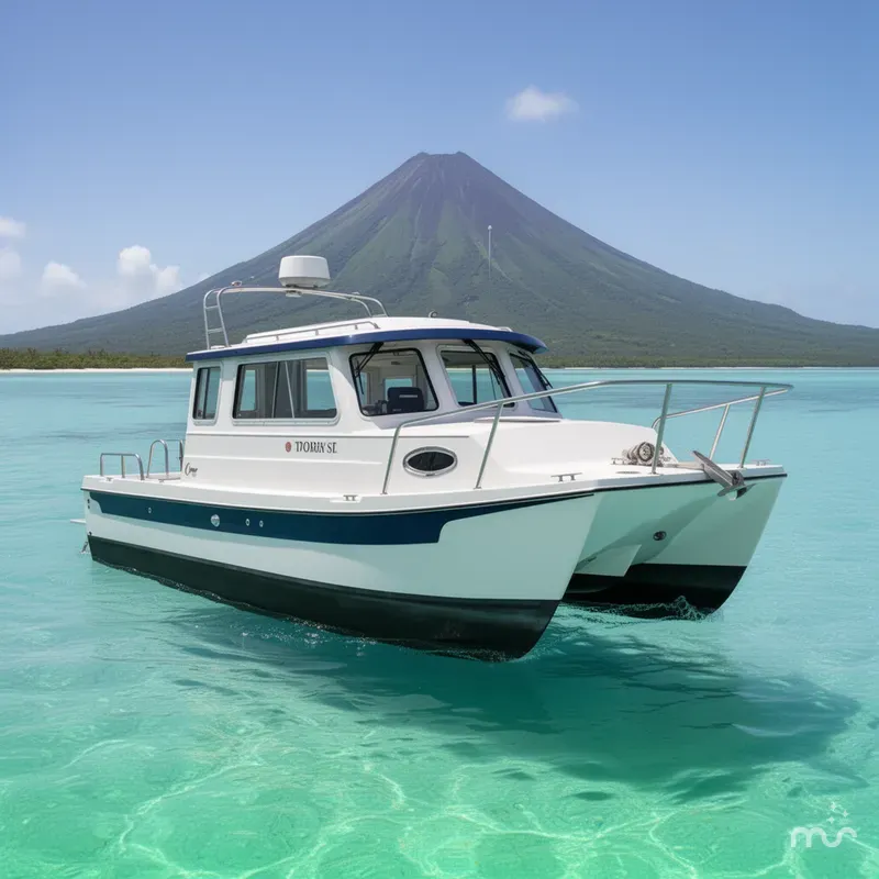 Slide: The Image of C-Dory 25' Tomcat Catamaran 2018 - 2