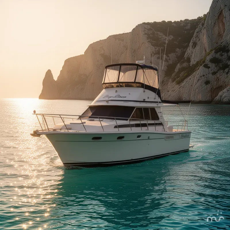Slide: The Image of Bayliner 3270 Motoryacht 1985 - 2