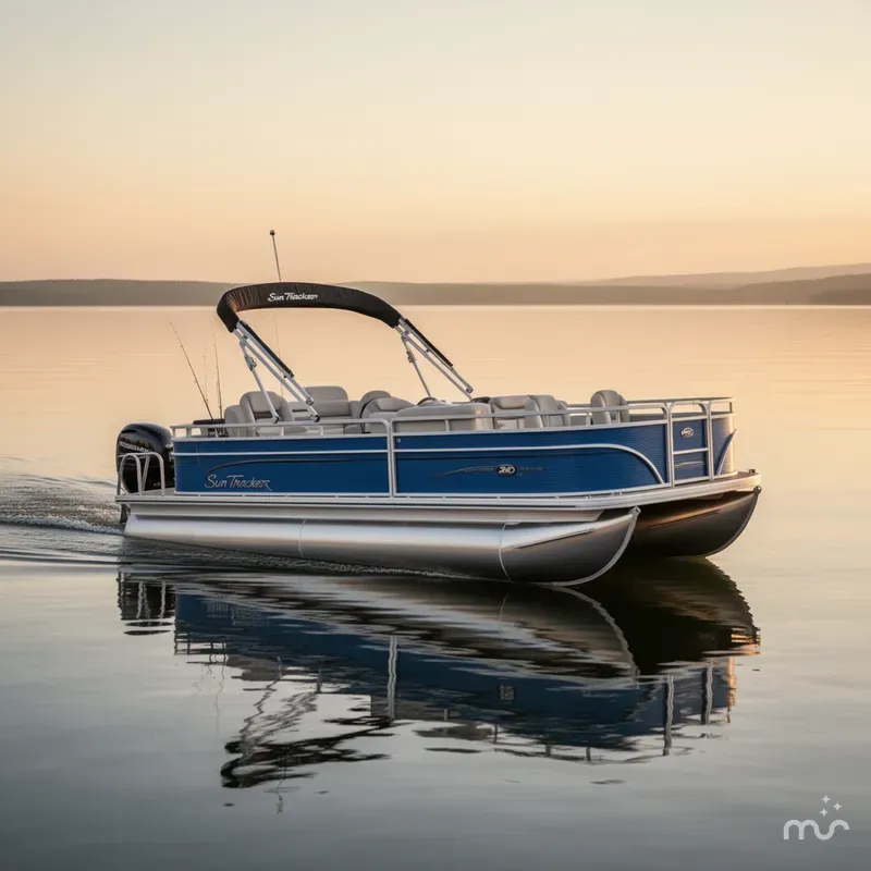 The Image of Sun Tracker Fishin' Barge 20 DLX 2026 - 0