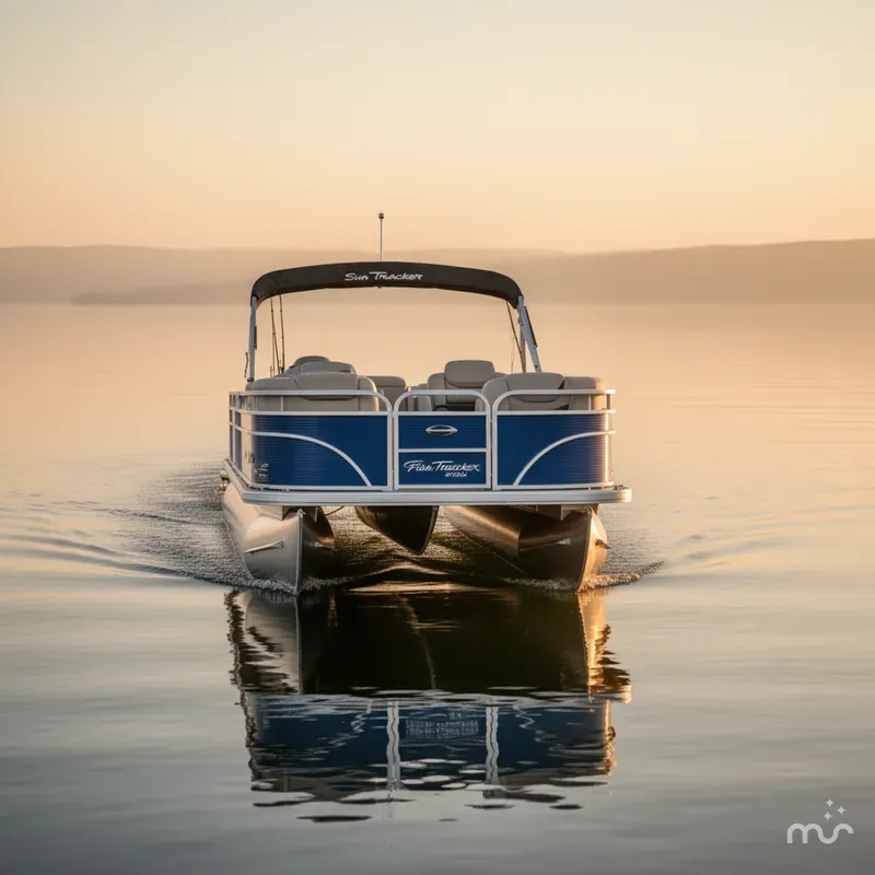 Slide: The Image of Sun Tracker Fishin' Barge 20 DLX 2026 - 1