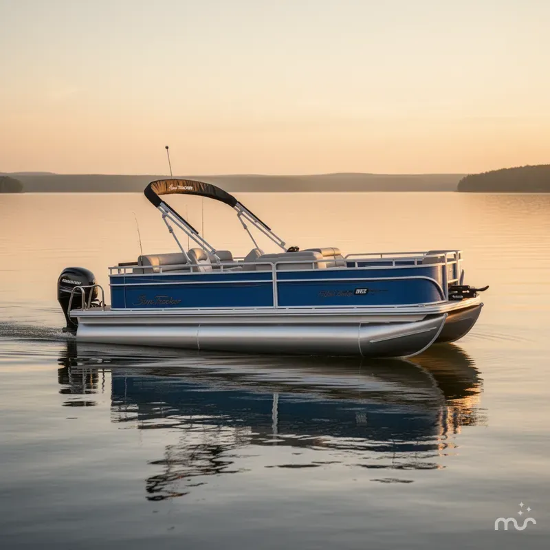 Slide: The Image of Sun Tracker Fishin' Barge 20 DLX 2026 - 2