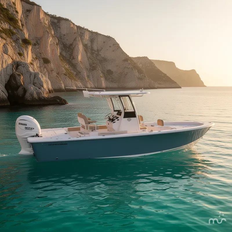 Slide: The Image of Sportsman Masters 267 Bay Boat 2026 - 2