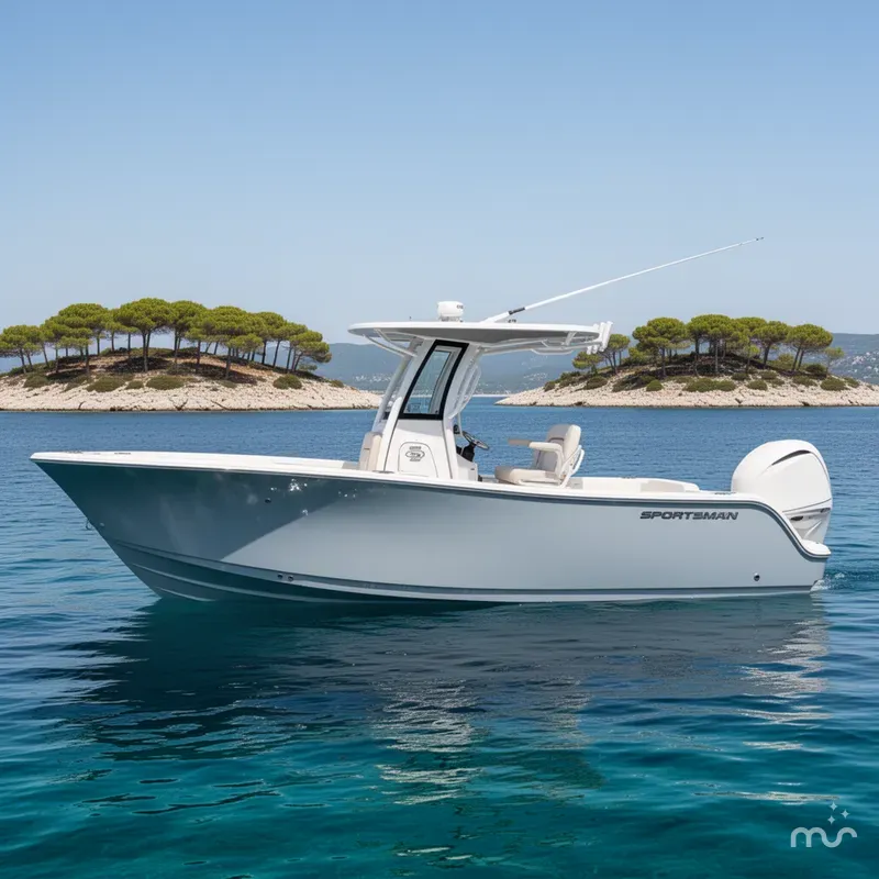 Slide: The Image of Sportsman Open 232 Center Console 2026 - 2