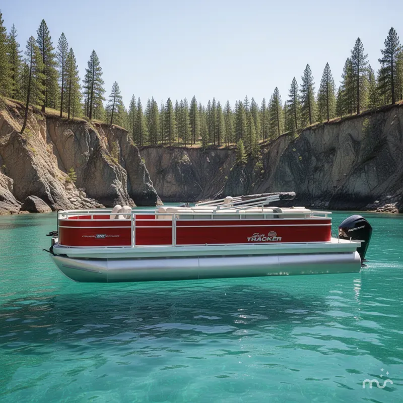 Slide: The Image of Sun Tracker Fishin' Barge 22 XP3 2026 - 2