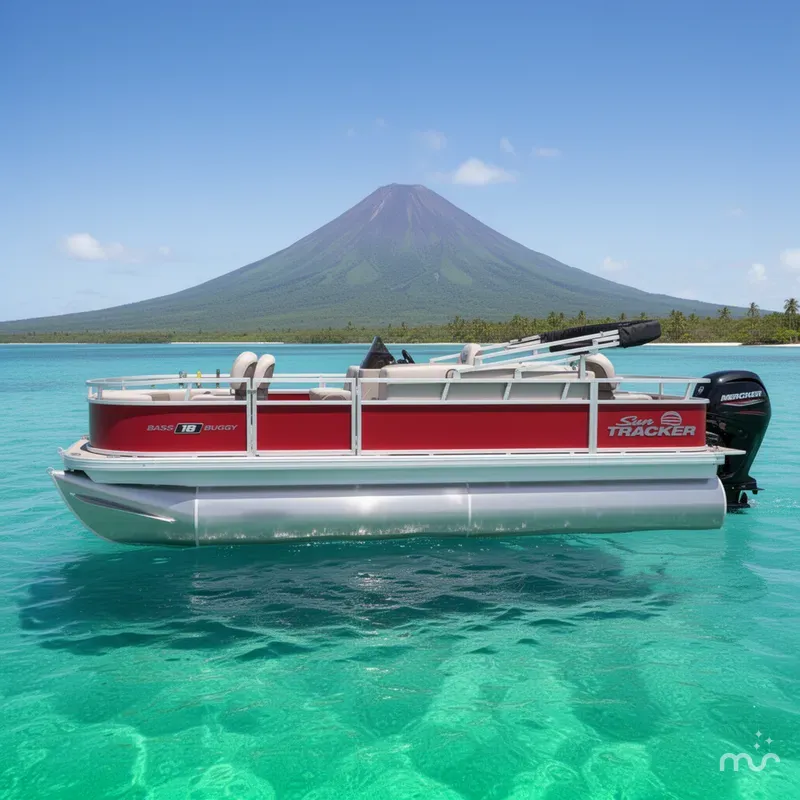Slide: The Image of Sun Tracker Bass Buggy 18 DLX 2026 - 2