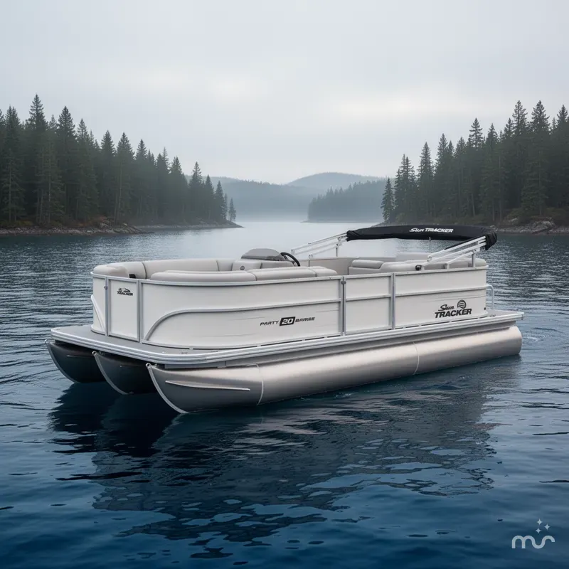 The Image of Sun Tracker Party Barge 20 DLX 2026 - 0