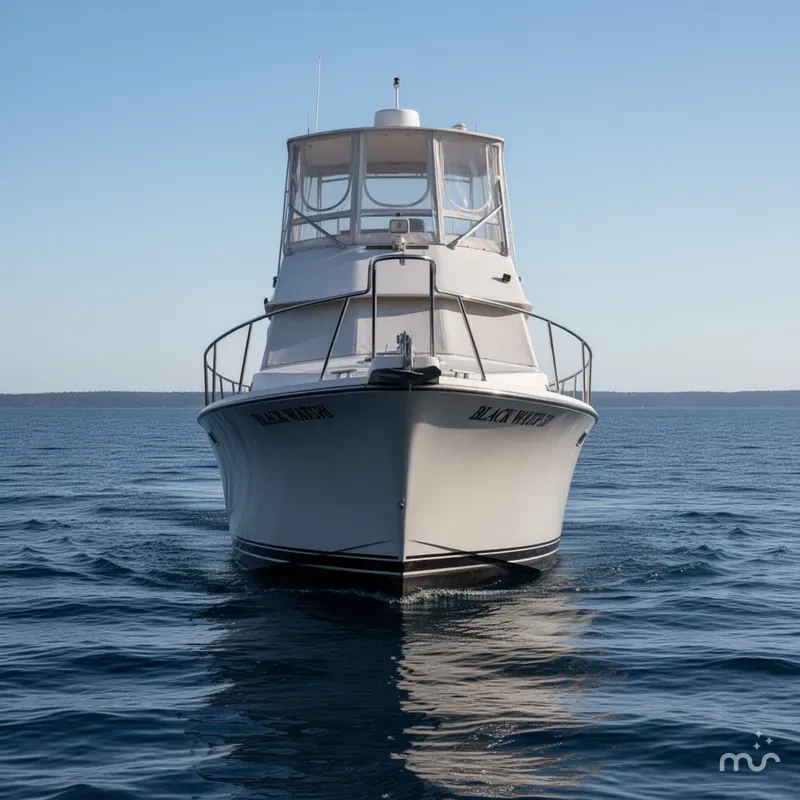 Slide: The Image of Black Watch 30 Flybridge 1988 - 1