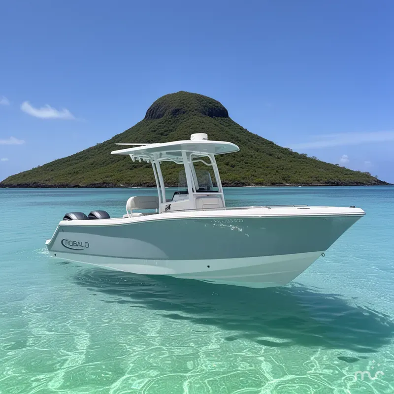 Slide: The Image of Robalo R230 Center Console 2023 - 2