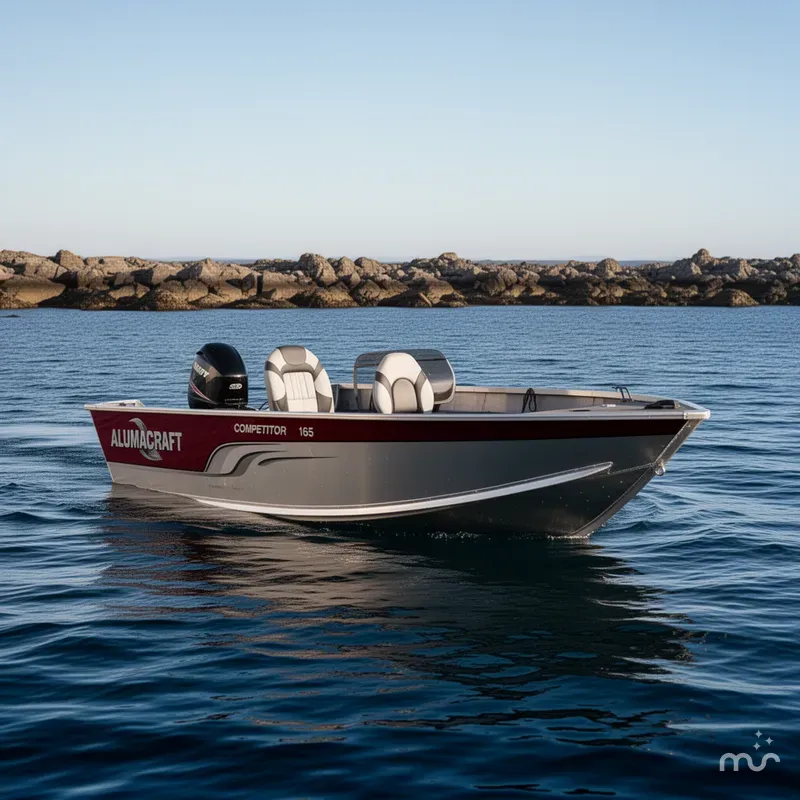 Slide: The Image of Alumacraft Competitor 165 Tiller 2014 - 2