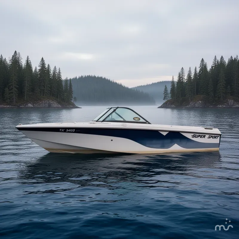 Slide: The Image of Nautique Super Sport 210 2000 - 2