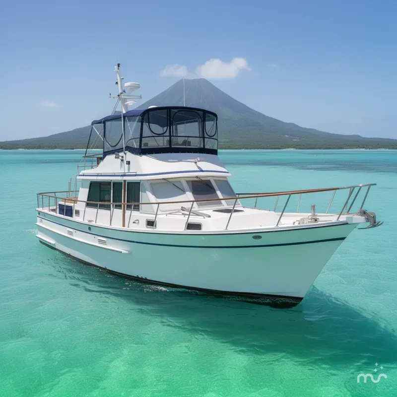 The Image of Monk Overseas Motor Cruiser 1988 - 0