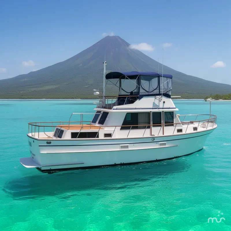Slide: The Image of Monk Overseas Motor Cruiser 1988 - 2