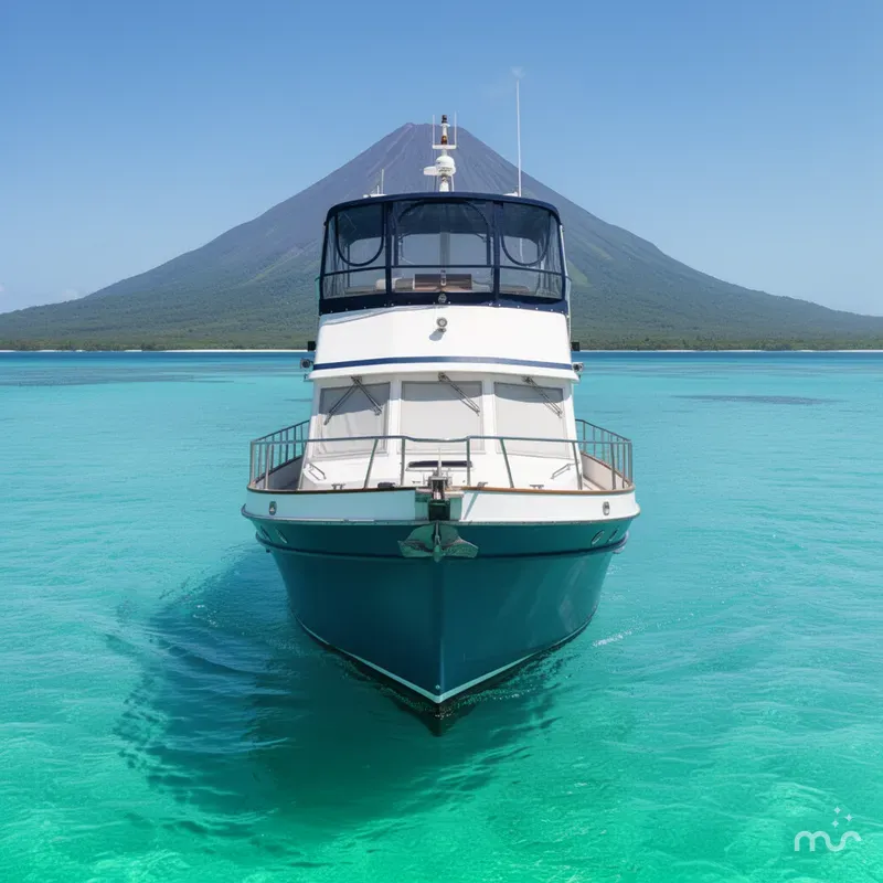 Slide: The Image of Monk Overseas Motor Cruiser 1988 - 3