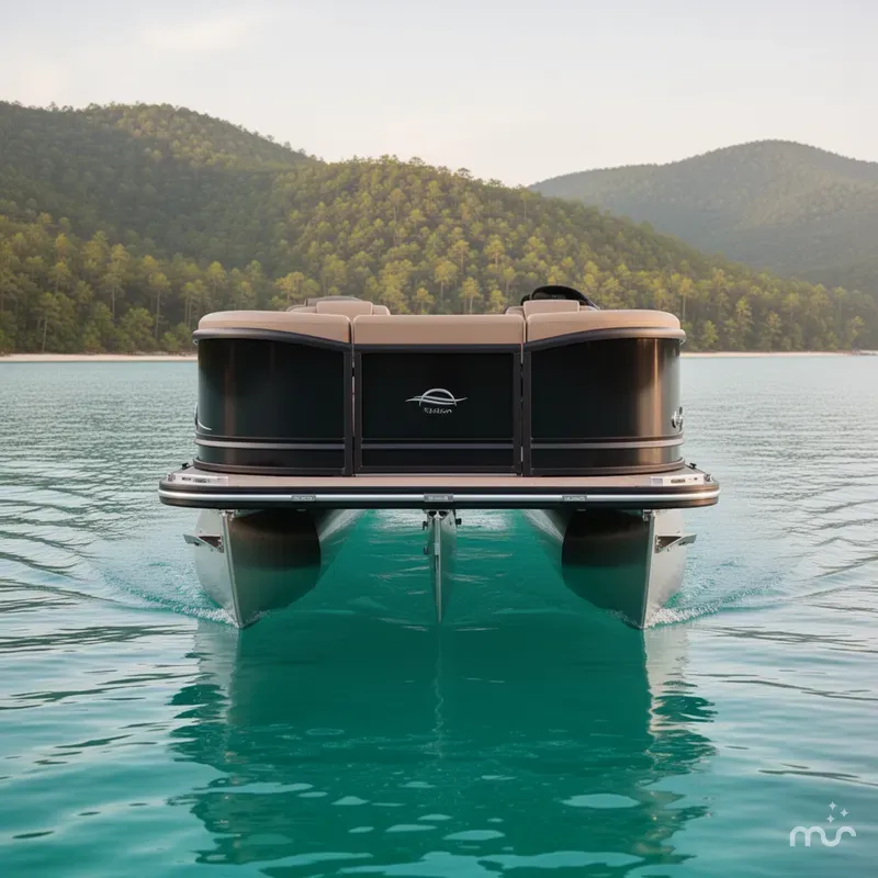 Slide: The Image of SunCatcher Fusion 324SS, 250hp SVHO Yamaha, Trailer 2025 - 1