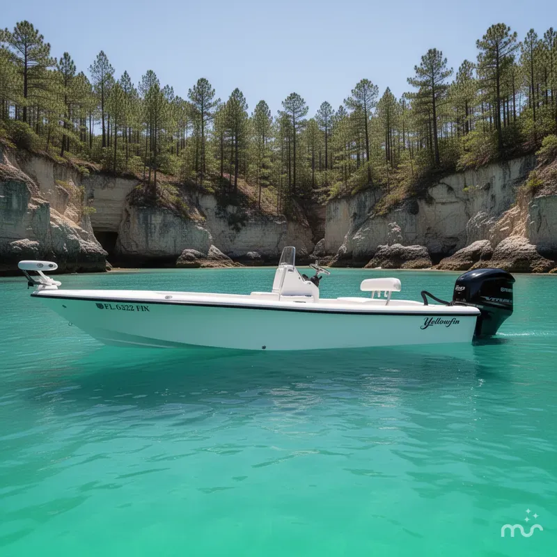 Slide: The Image of Yellowfin 21 Bay 2013 - 2
