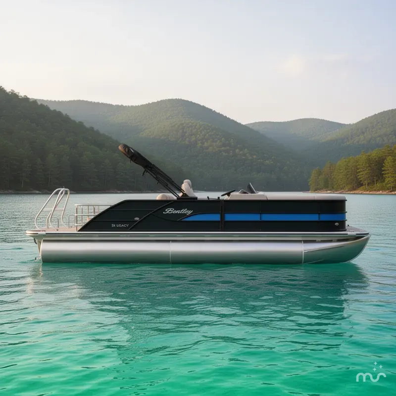 Slide: The Image of Bentley Pontoons Legacy 243 Swingback 2026 - 2