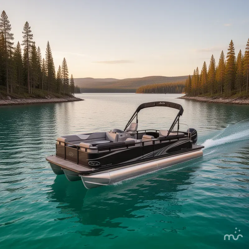 Slide: The Image of Avalon Venture Cruise -19' INCLUDES Trailer 2027 - 2