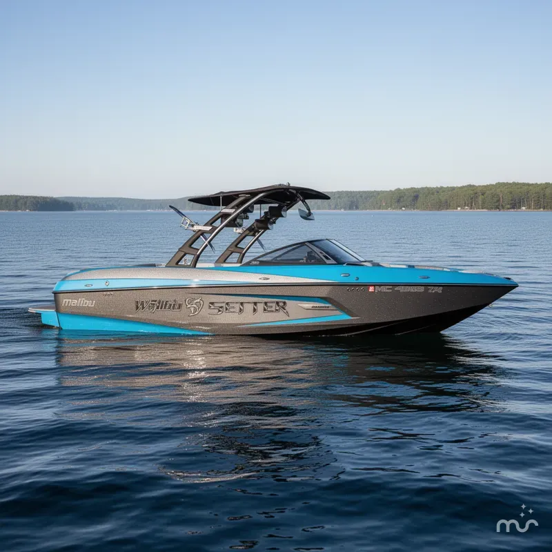 Slide: The Image of Malibu Wakesetter 24 MXZ 2013 - 2